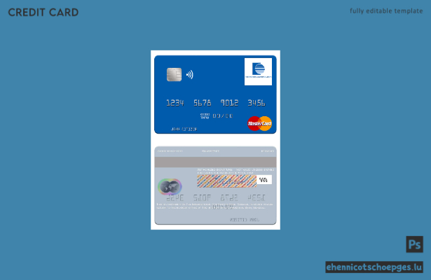 Senegal The International Commercial Bank Mastercard Beispielvorschau